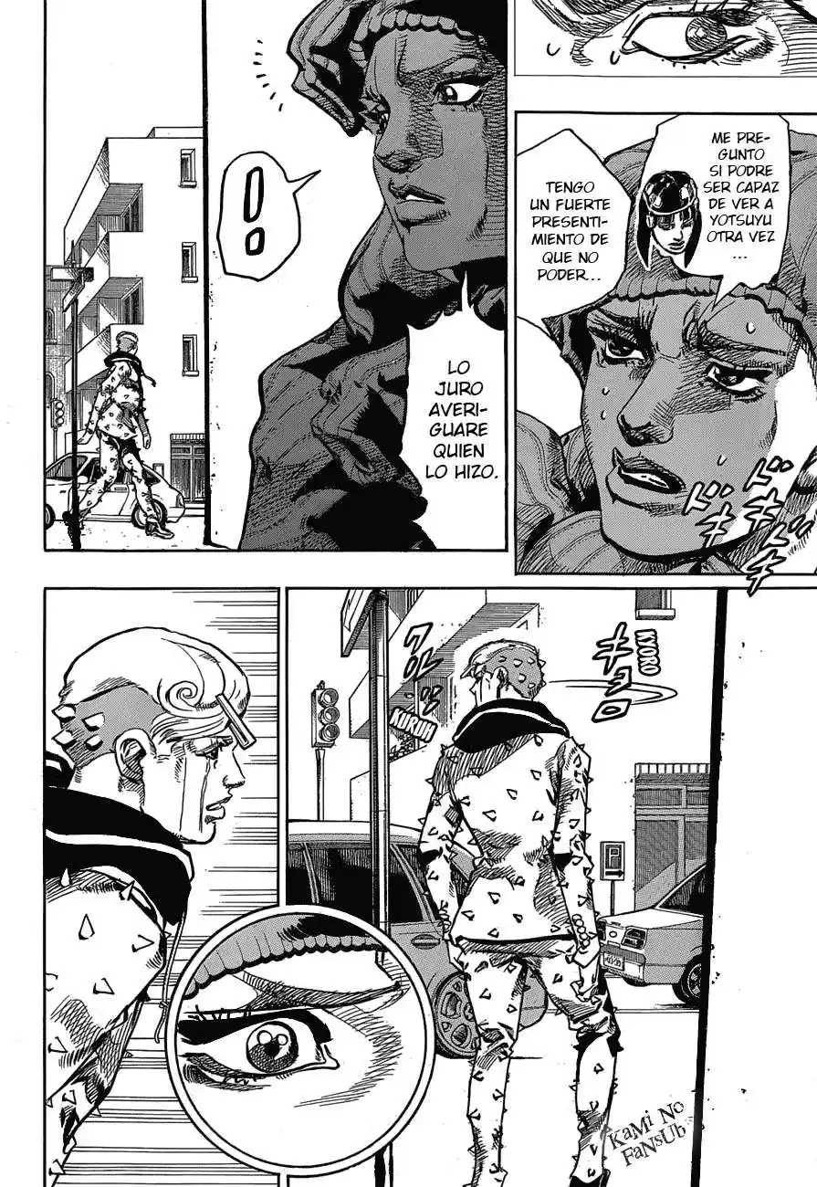 JoJo's Bizarre Adventure Parte 8: JoJolion Capitulo 42: Doobie Wah, Parte 4 página 17