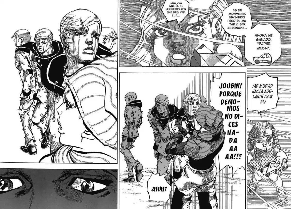 JoJo's Bizarre Adventure Parte 8: JoJolion Capitulo 42: Doobie Wah, Parte 4 página 35