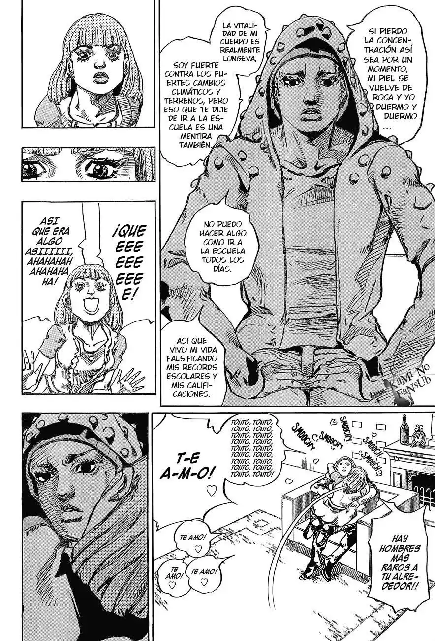 JoJo's Bizarre Adventure Parte 8: JoJolion Capitulo 42: Doobie Wah, Parte 4 página 5