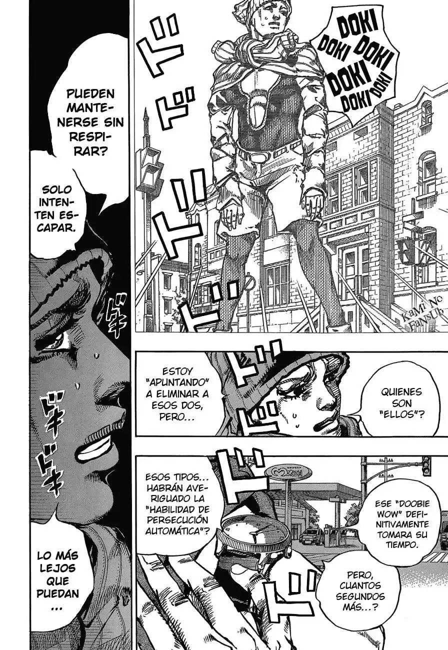 JoJo's Bizarre Adventure Parte 8: JoJolion Capitulo 42: Doobie Wah, Parte 4 página 9