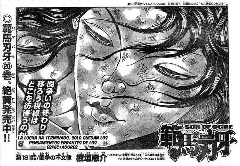 Hanma Baki: Son Of Ogre Capitulo 181 página 1