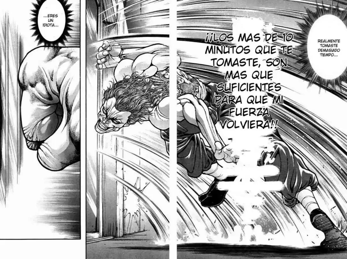 Hanma Baki: Son Of Ogre Capitulo 228: Poder de pelea página 6