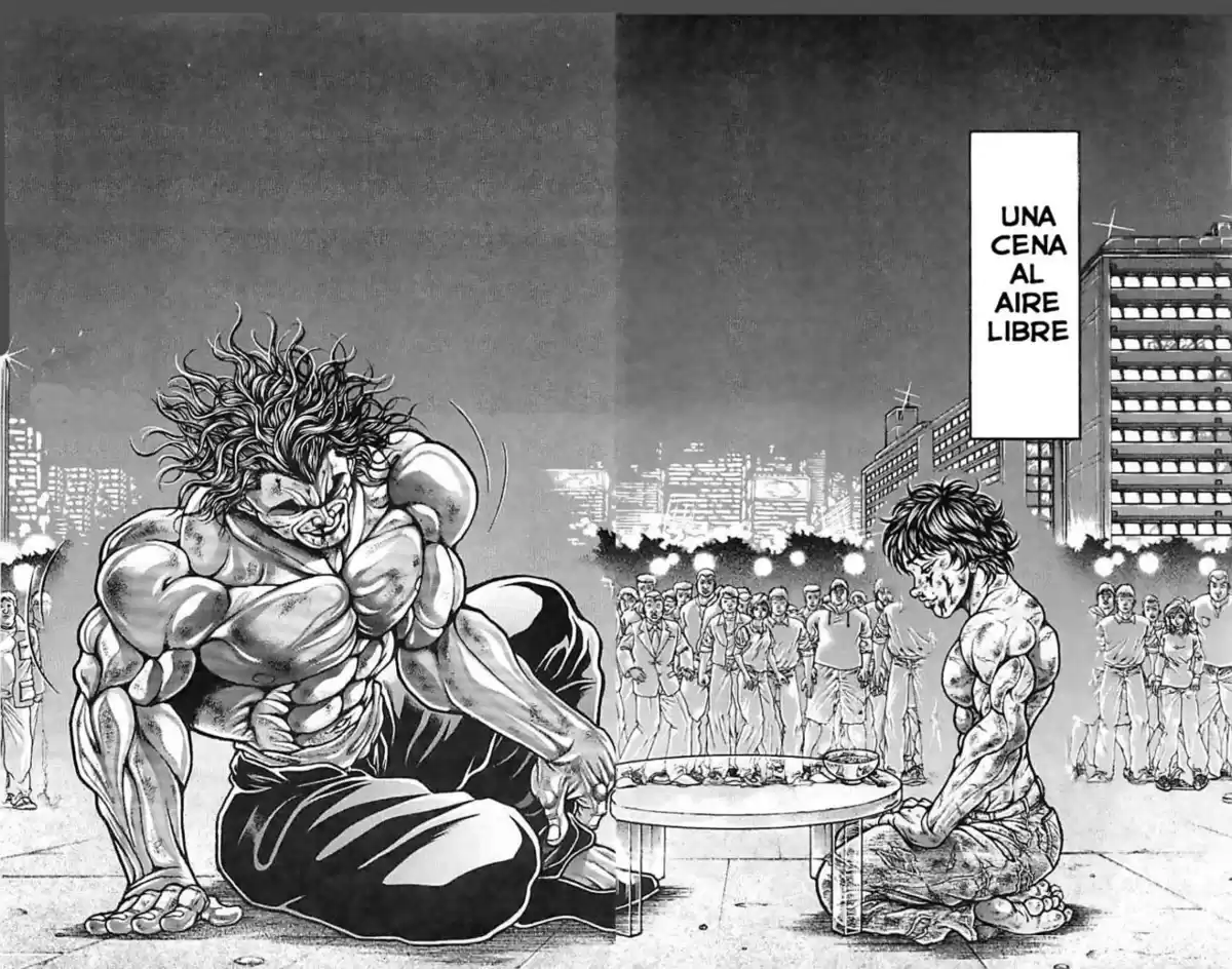 Hanma Baki: Son Of Ogre Capitulo 311: El gusto del Padre página 8