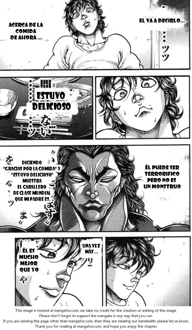 Hanma Baki: Son Of Ogre Capitulo 247: Piedra-papel-tijeras Estilo Hanma página 3