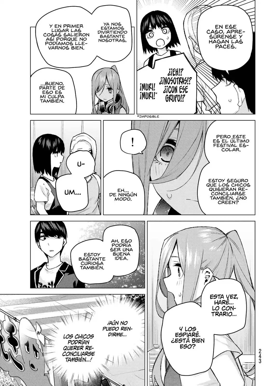 Go-Toubun no Hanayome Capitulo 105 página 9