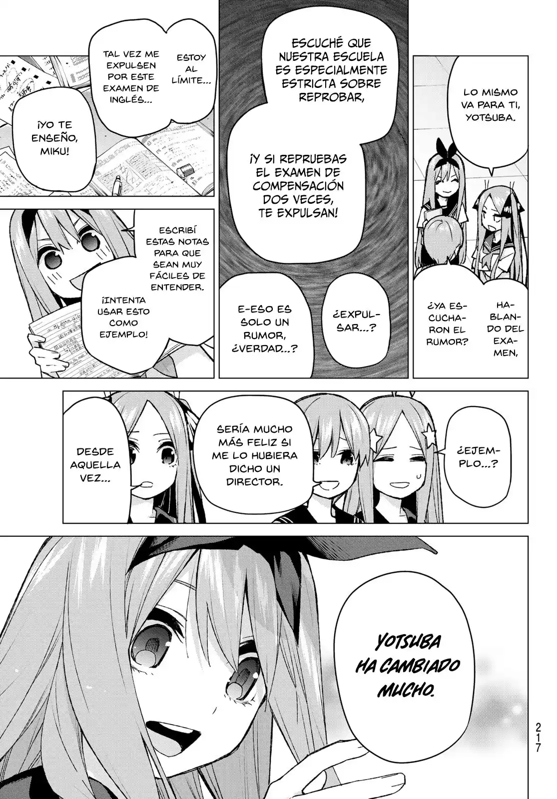 Go-Toubun no Hanayome Capitulo 89: Mi hermana y yo 2 página 4