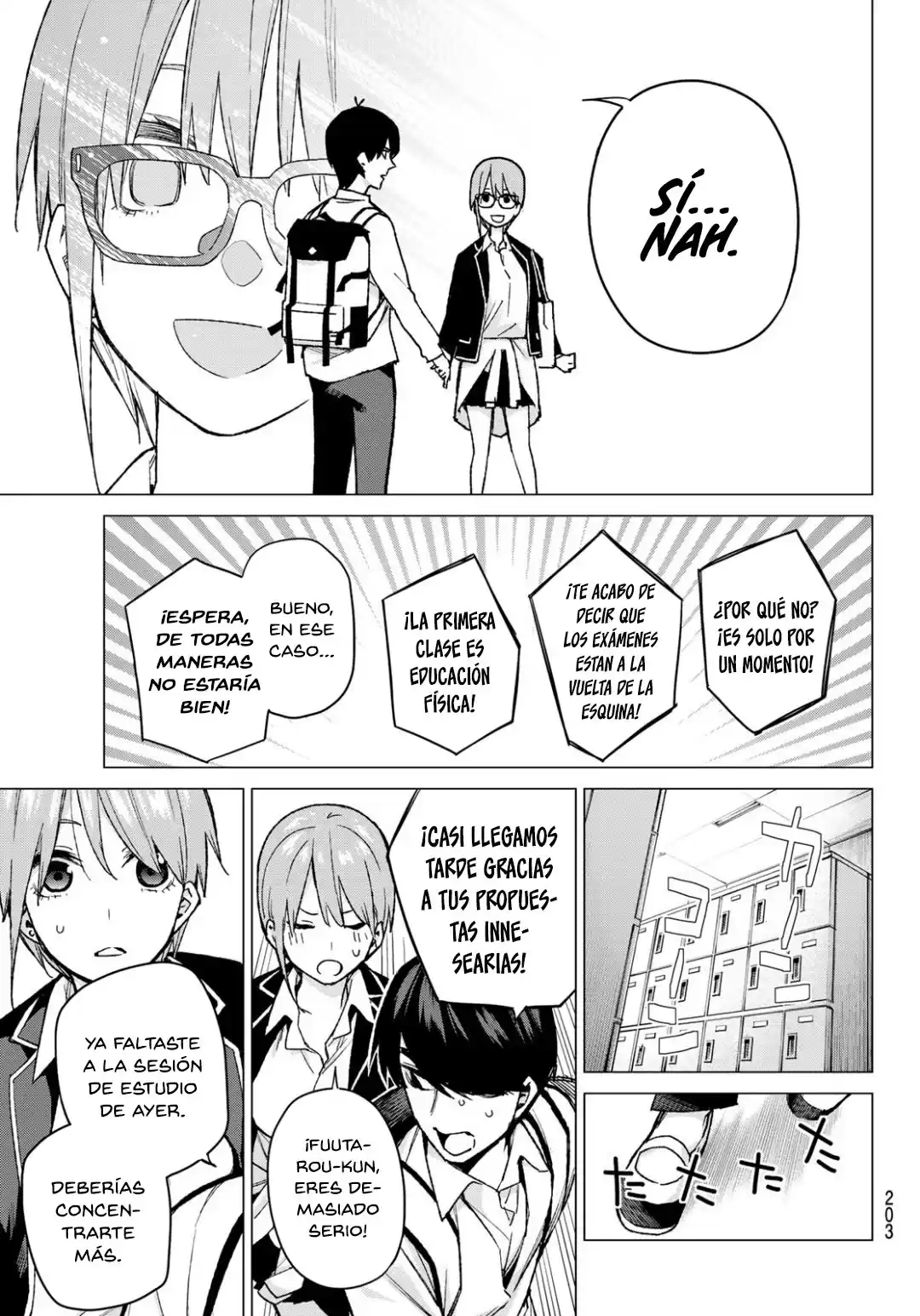 Go-Toubun no Hanayome Capitulo 74 página 10