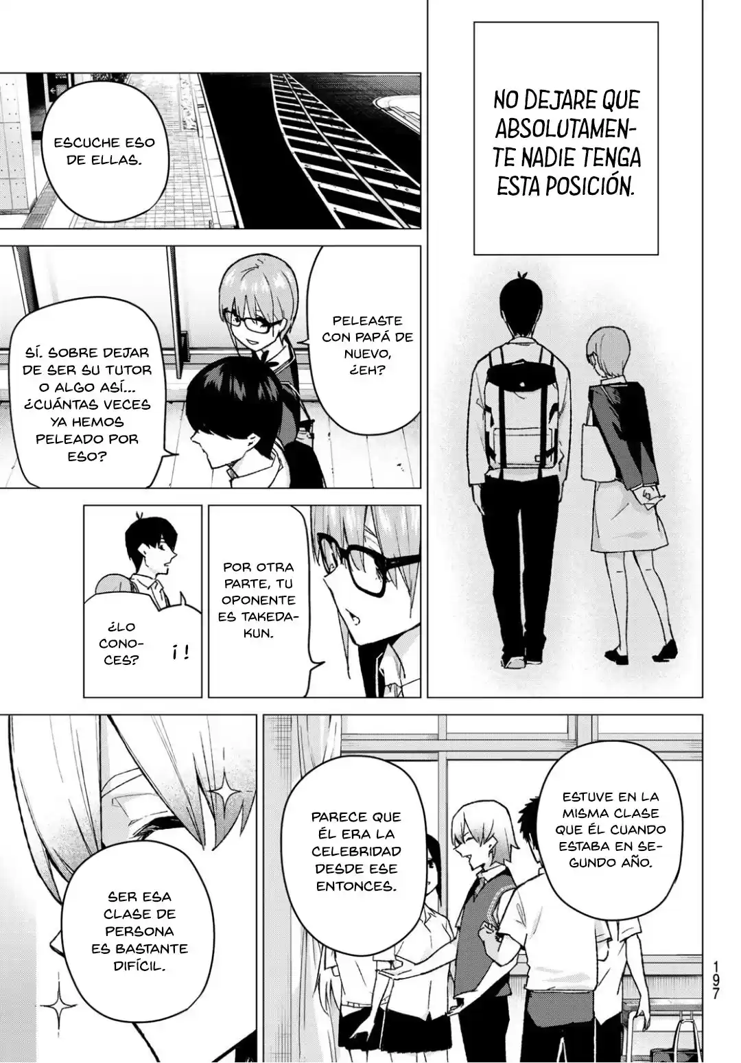 Go-Toubun no Hanayome Capitulo 74 página 4