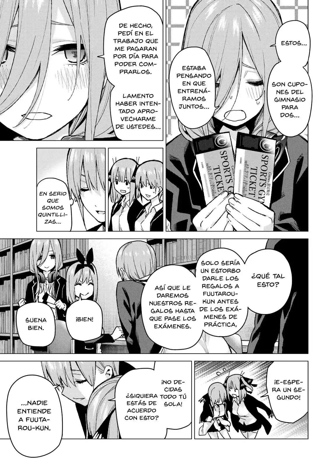 Go-Toubun no Hanayome Capitulo 75 página 15