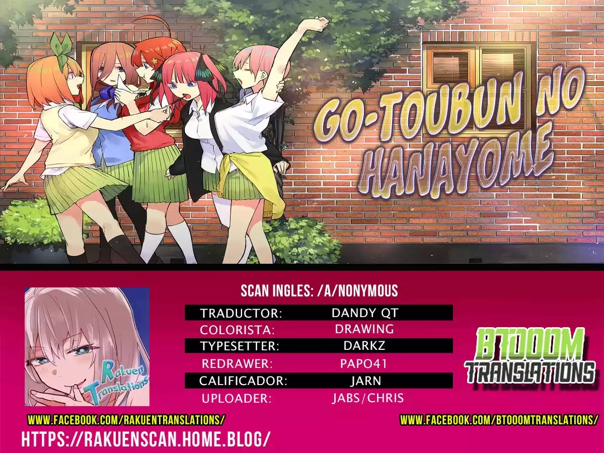 Go-Toubun no Hanayome Capitulo 115: La mañana de las cinco página 1