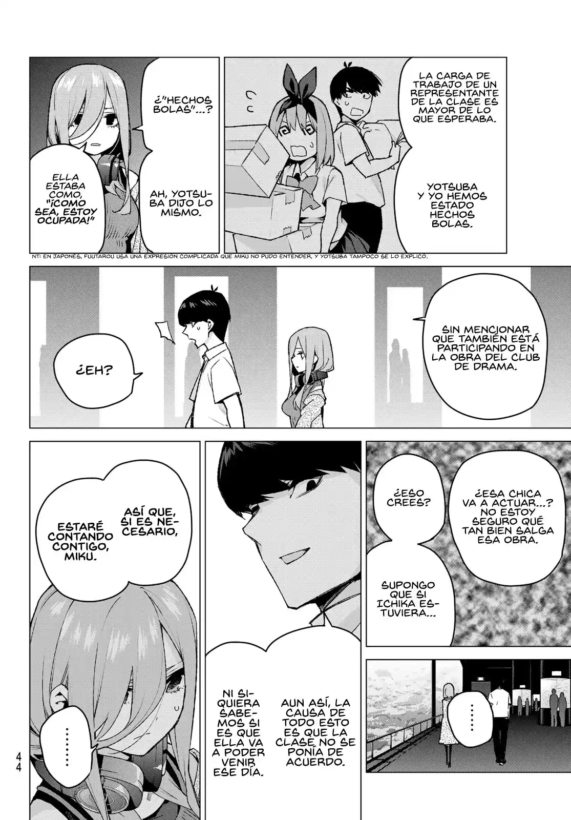 Go-Toubun no Hanayome Capitulo 98 página 5