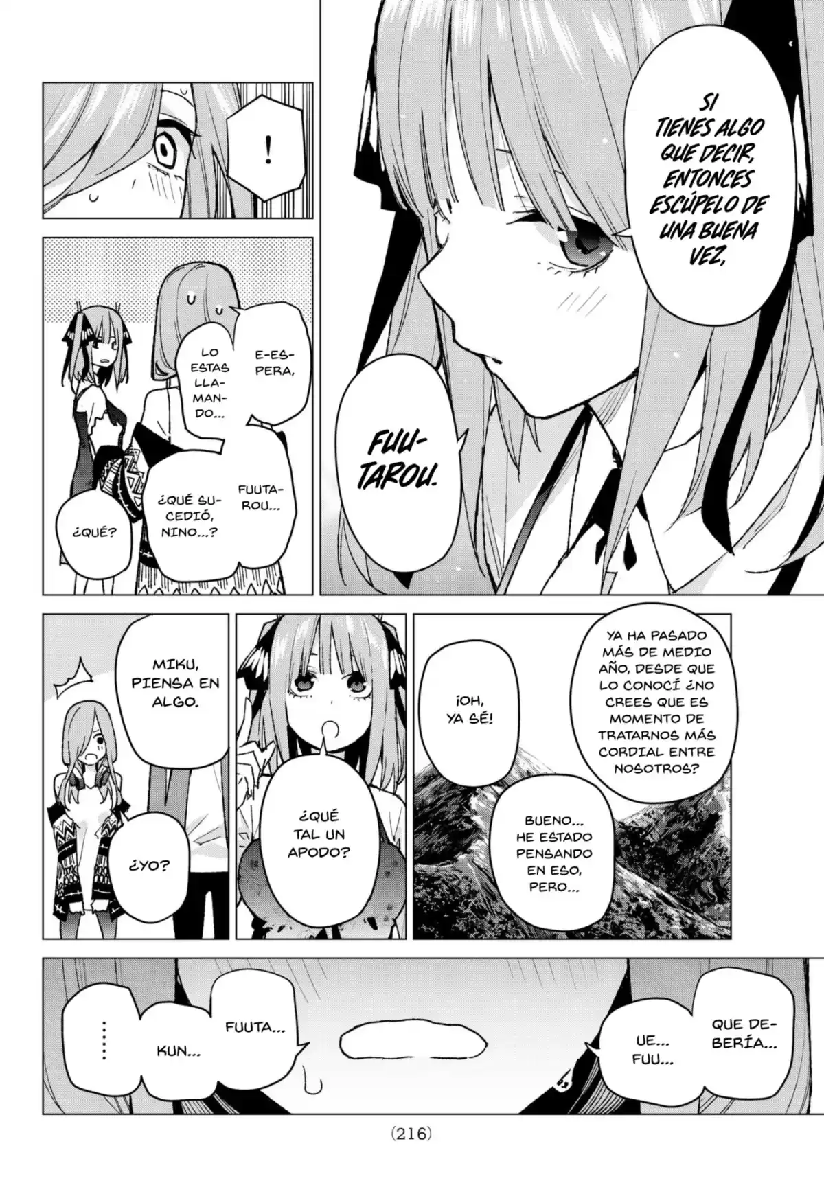 Go-Toubun no Hanayome Capitulo 62 página 5