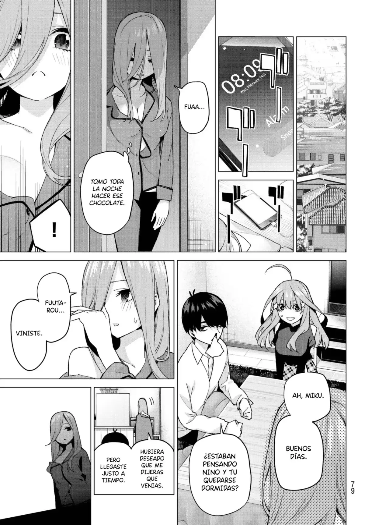 Go-Toubun no Hanayome Capitulo 55 página 14