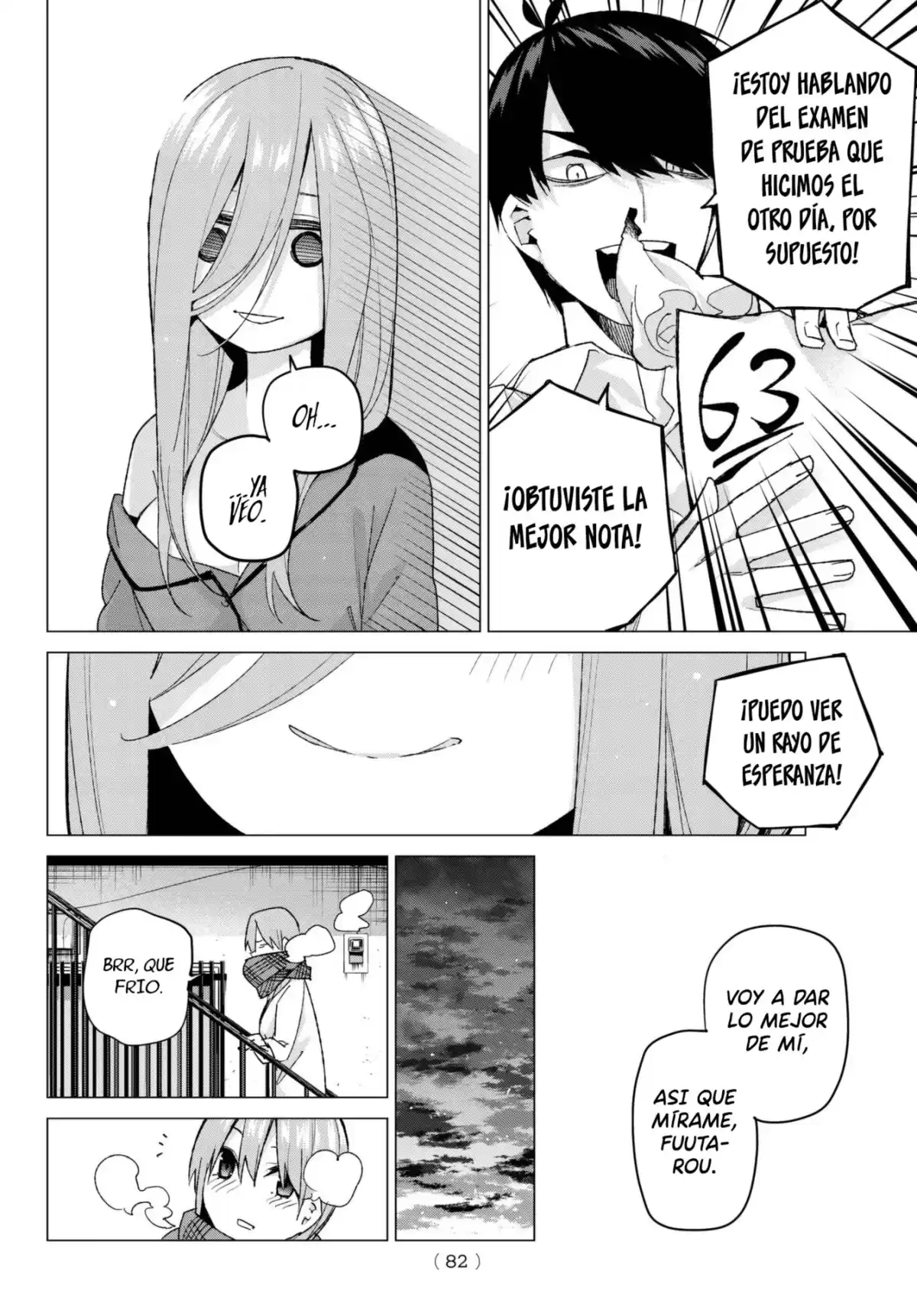 Go-Toubun no Hanayome Capitulo 55 página 17