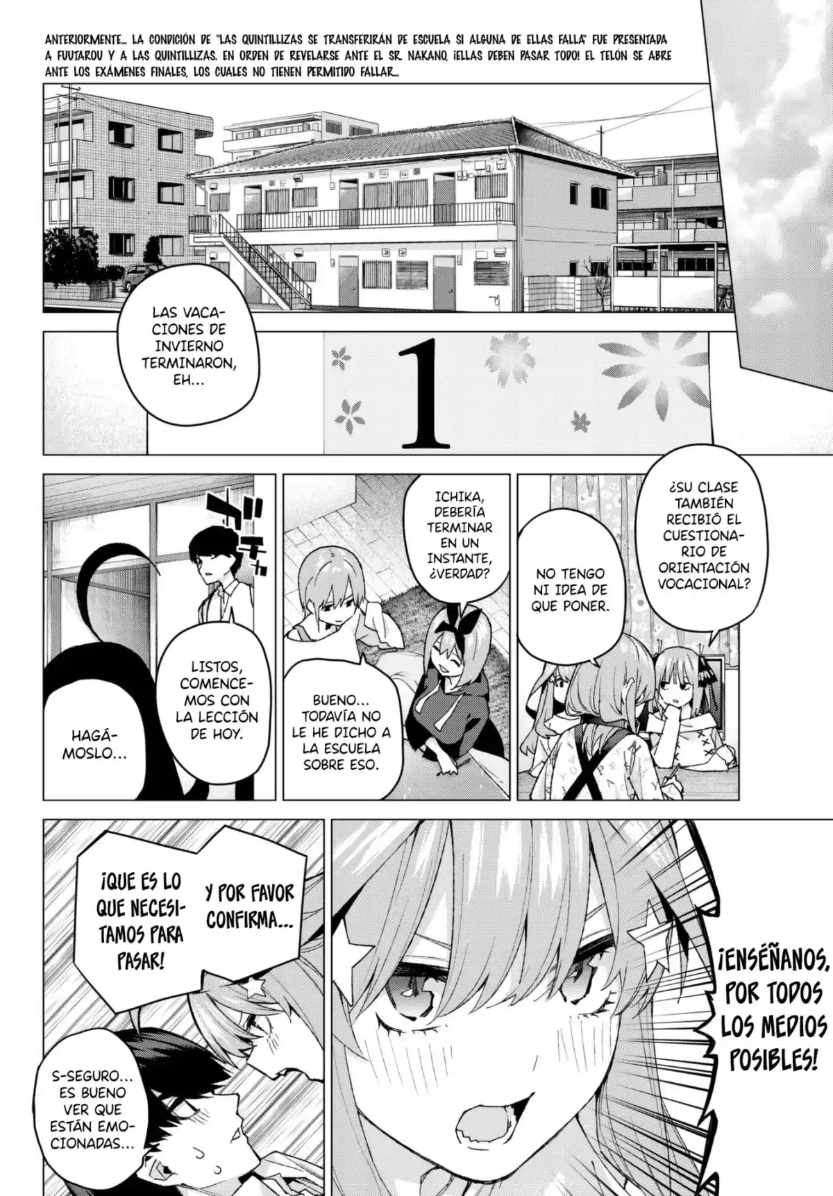 Go-Toubun no Hanayome Capitulo 55 página 3