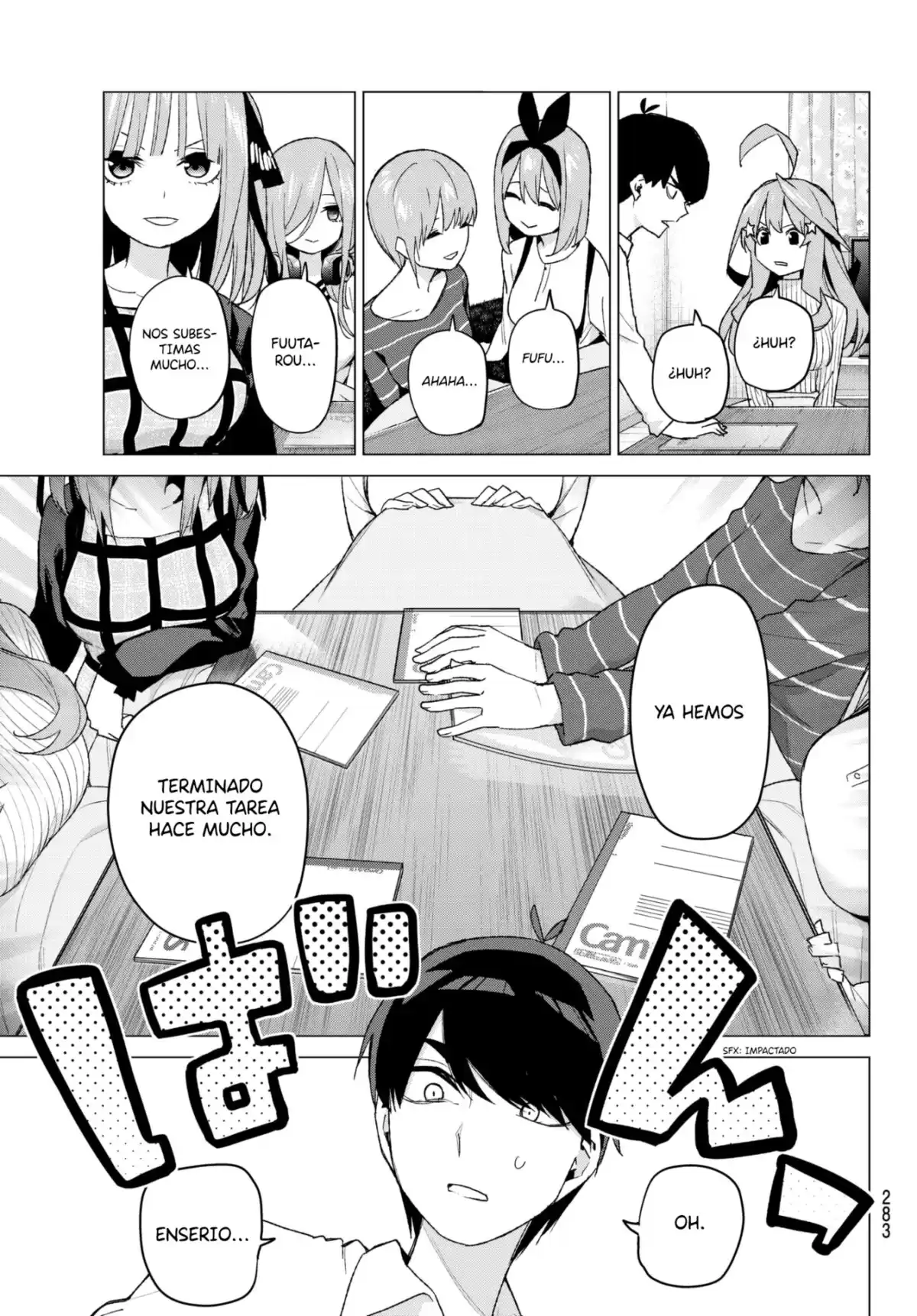 Go-Toubun no Hanayome Capitulo 52 página 8