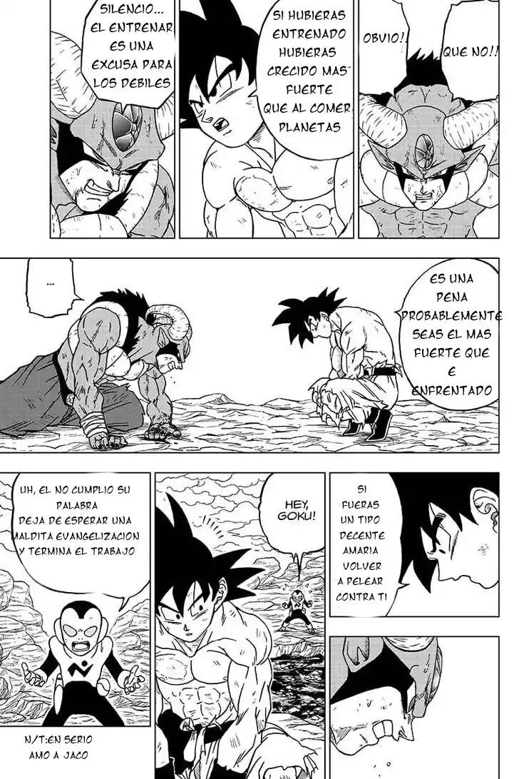 Dragon Ball Super Capitulo 65: Son Goku el Terricola página 11