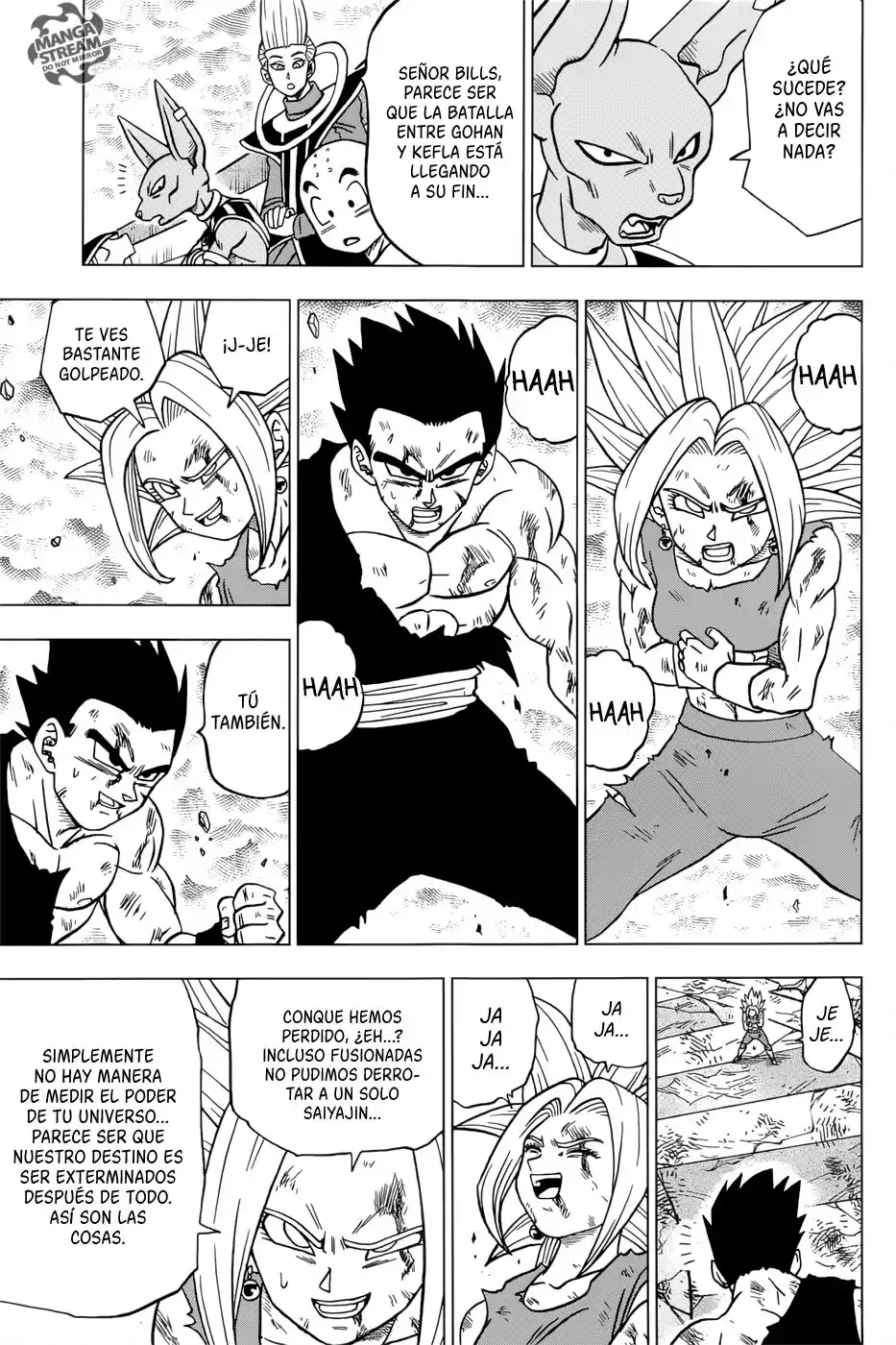 Dragon Ball Super Capitulo 39: El Indicio del Despertar de Son Goku página 12