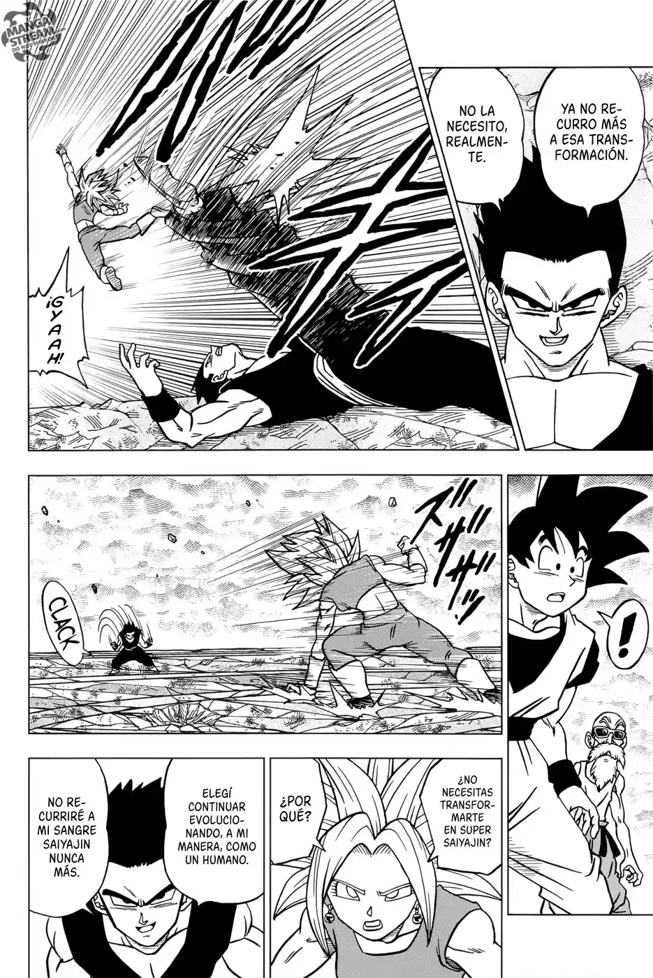 Dragon Ball Super Capitulo 39: El Indicio del Despertar de Son Goku página 7