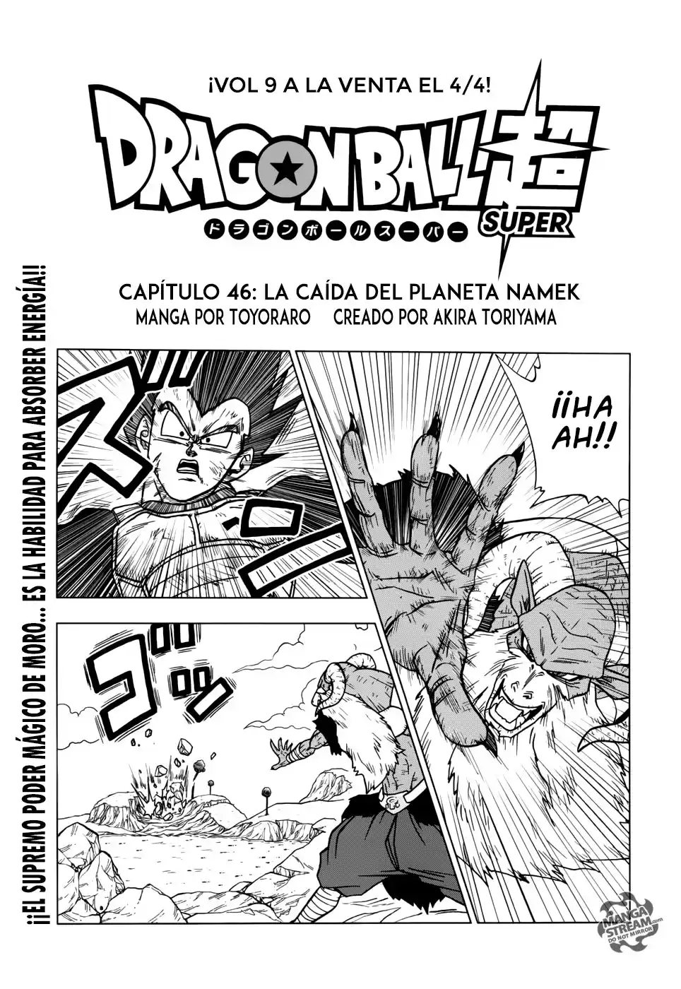 Dragon Ball Super Capitulo 46: La caída del Planeta Namek página 2