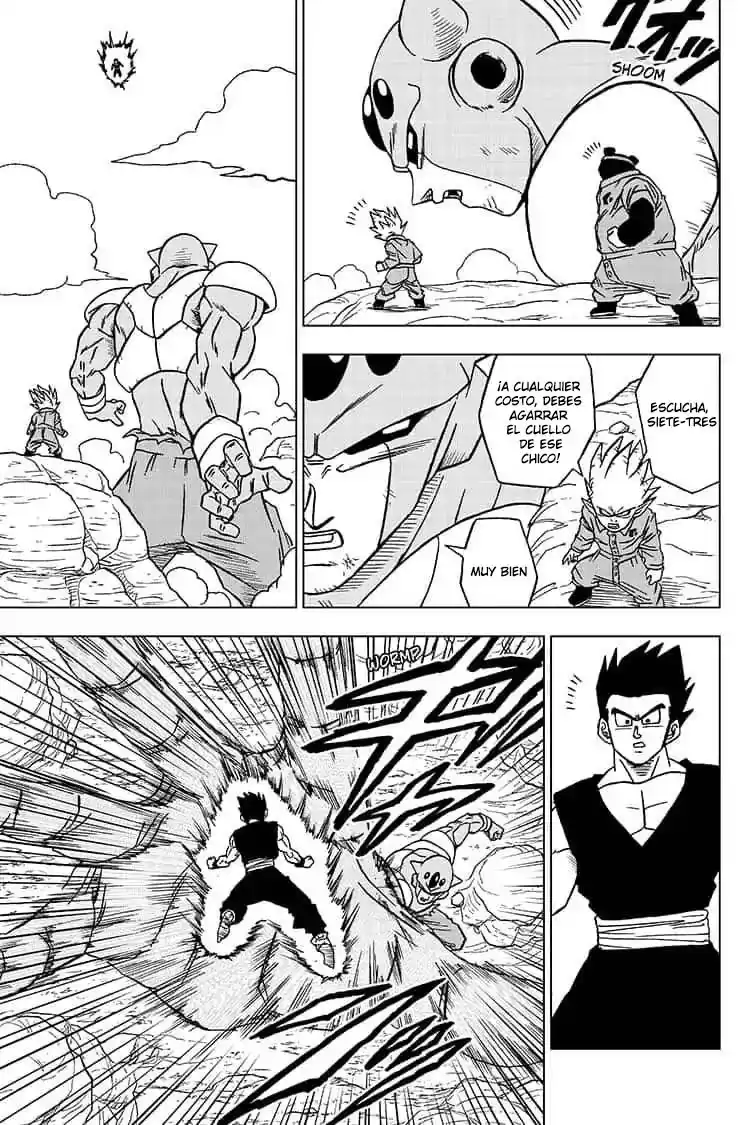 Dragon Ball Super Capitulo 54: Son Gohan contra Siete Tres página 16