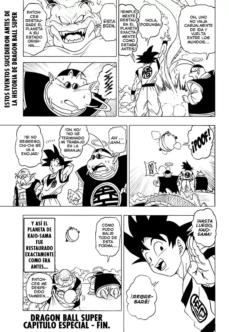 Dragon Ball Super Capitulo 9.5: Capitulo Especial página 3