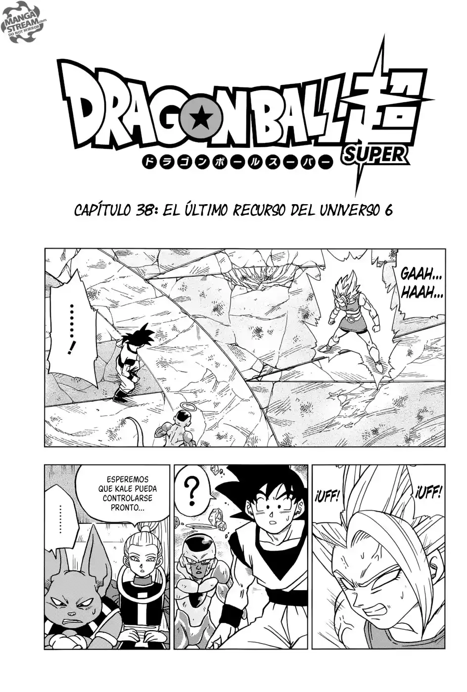 Dragon Ball Super Capitulo 38: El Último Recurso del Universo 6 página 2