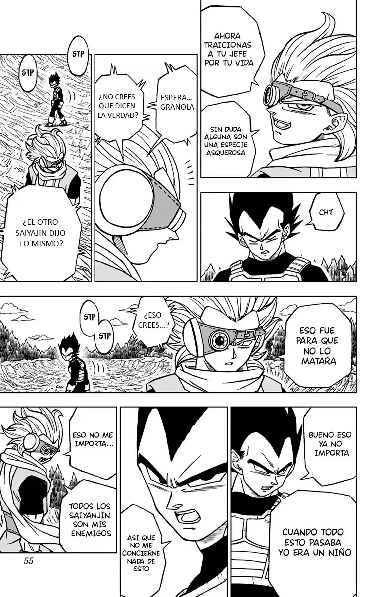 Dragon Ball Super Capitulo 74: Vegeta vs Granola página 3