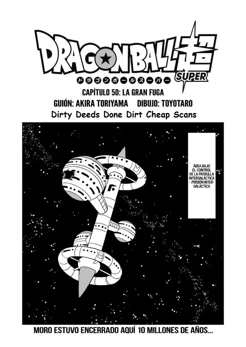 Dragon Ball Super Capitulo 50: La Gran Fuga página 1