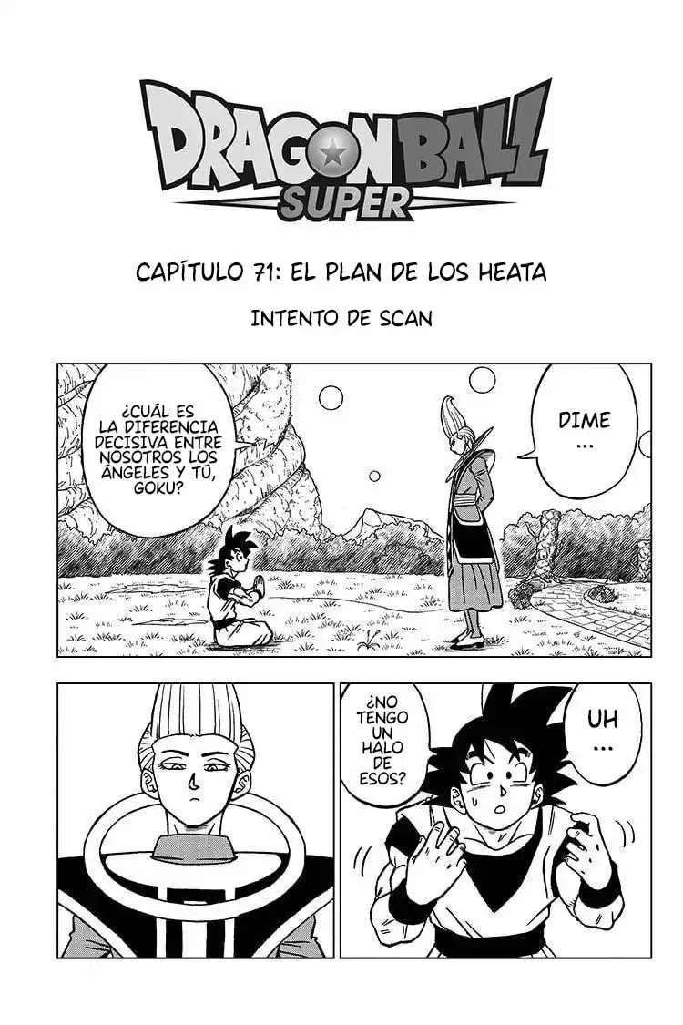 Dragon Ball Super Capitulo 71: El plan de los Heata página 1