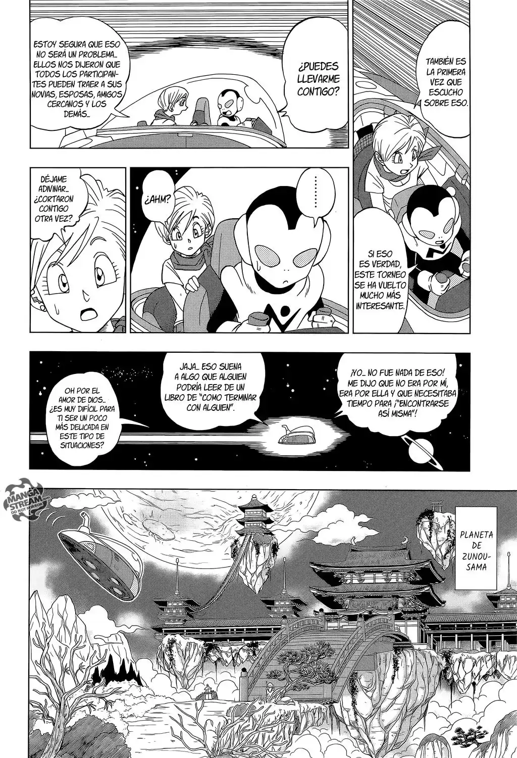 Dragon Ball Super Capitulo 7: Los Guerreros del 6to Universo página 3