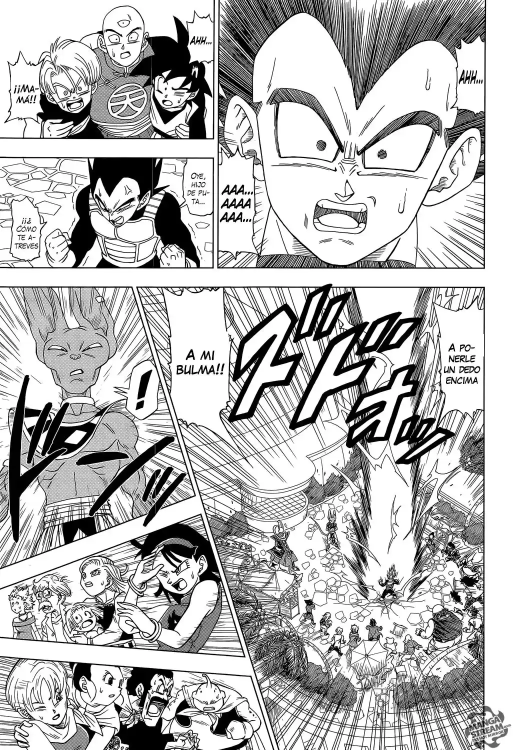 Dragon Ball Super Capitulo 3: La ira de Bills página 8