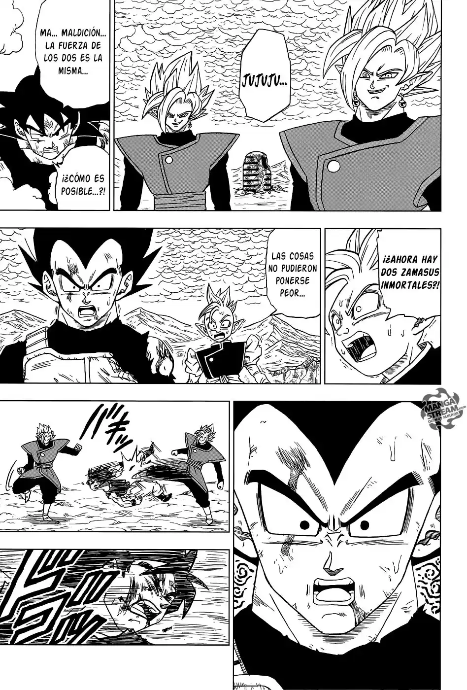 Dragon Ball Super Capitulo 25: ¿Quién Ganará? ¡¿Goku o Zamasu?! página 38