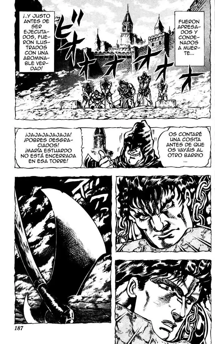 JoJo's Bizarre Adventure Parte 1: Phantom Blood Capitulo 27: Tarkus y el Caballero Oscuro Bruford, Parte 2 página 10