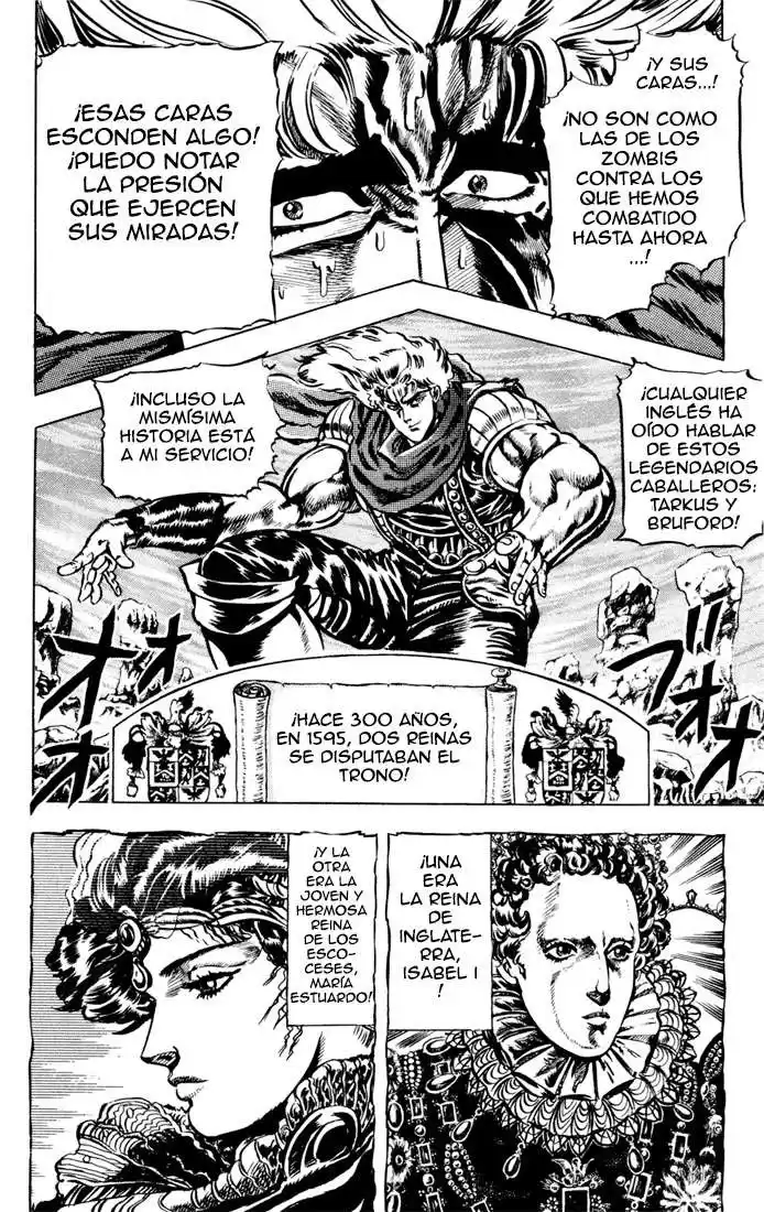 JoJo's Bizarre Adventure Parte 1: Phantom Blood Capitulo 27: Tarkus y el Caballero Oscuro Bruford, Parte 2 página 5