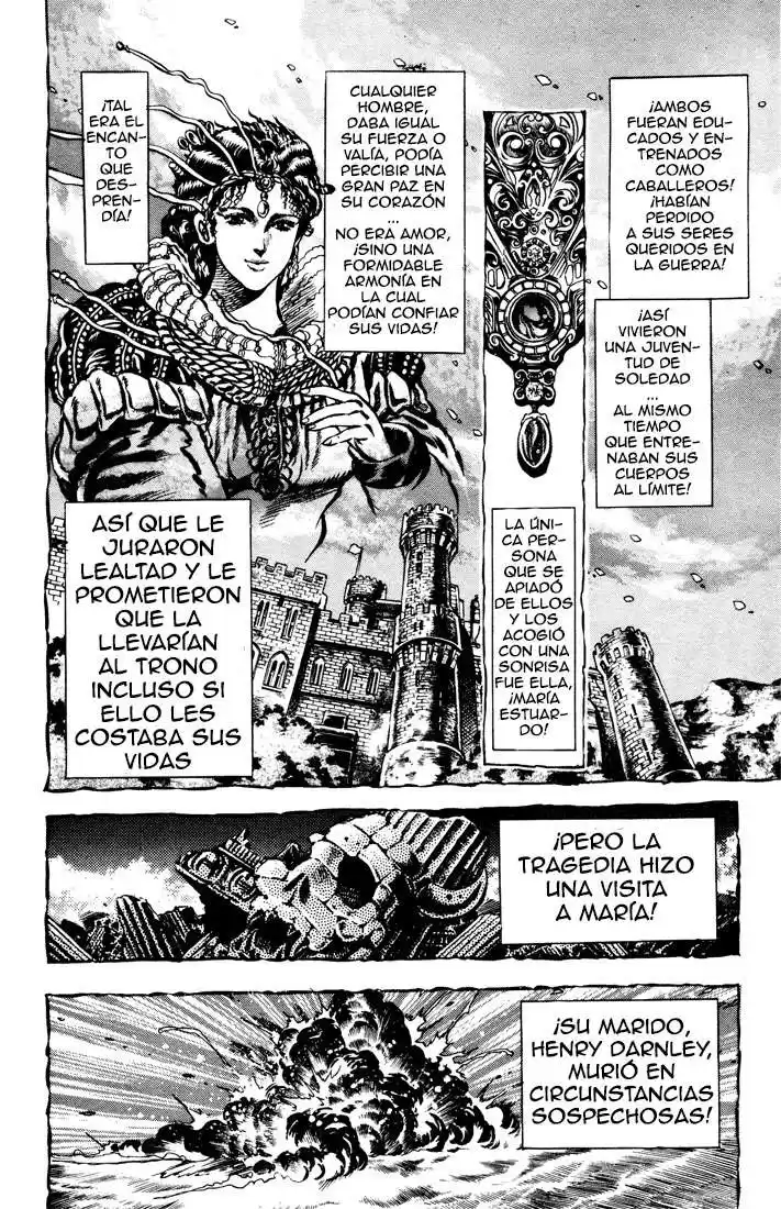 JoJo's Bizarre Adventure Parte 1: Phantom Blood Capitulo 27: Tarkus y el Caballero Oscuro Bruford, Parte 2 página 7