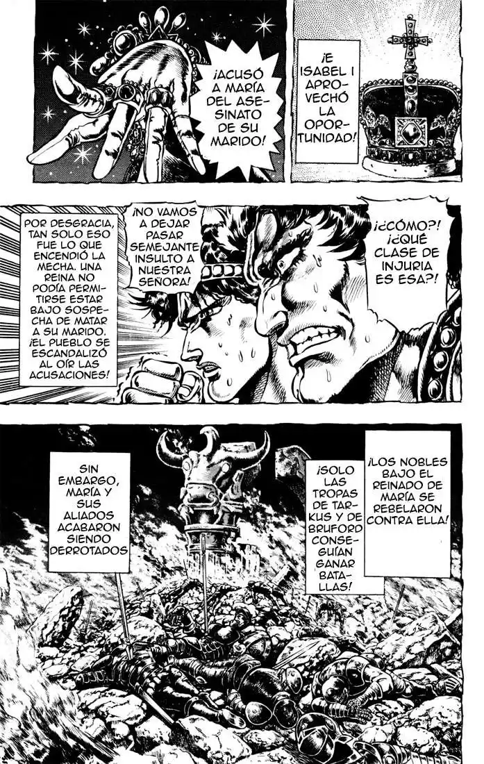 JoJo's Bizarre Adventure Parte 1: Phantom Blood Capitulo 27: Tarkus y el Caballero Oscuro Bruford, Parte 2 página 8