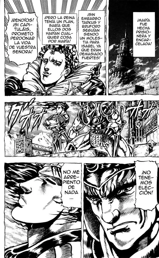 JoJo's Bizarre Adventure Parte 1: Phantom Blood Capitulo 27: Tarkus y el Caballero Oscuro Bruford, Parte 2 página 9