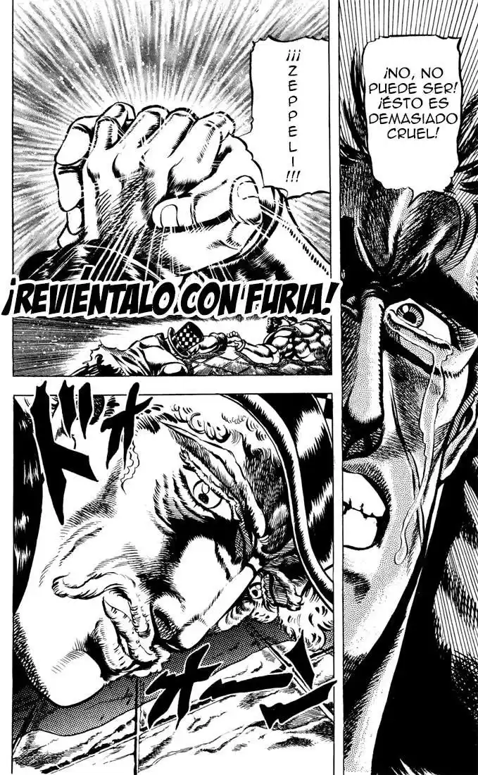 JoJo's Bizarre Adventure Parte 1: Phantom Blood Capitulo 35: El Coraje del Mañana y el Sucesor, Parte 3 página 1