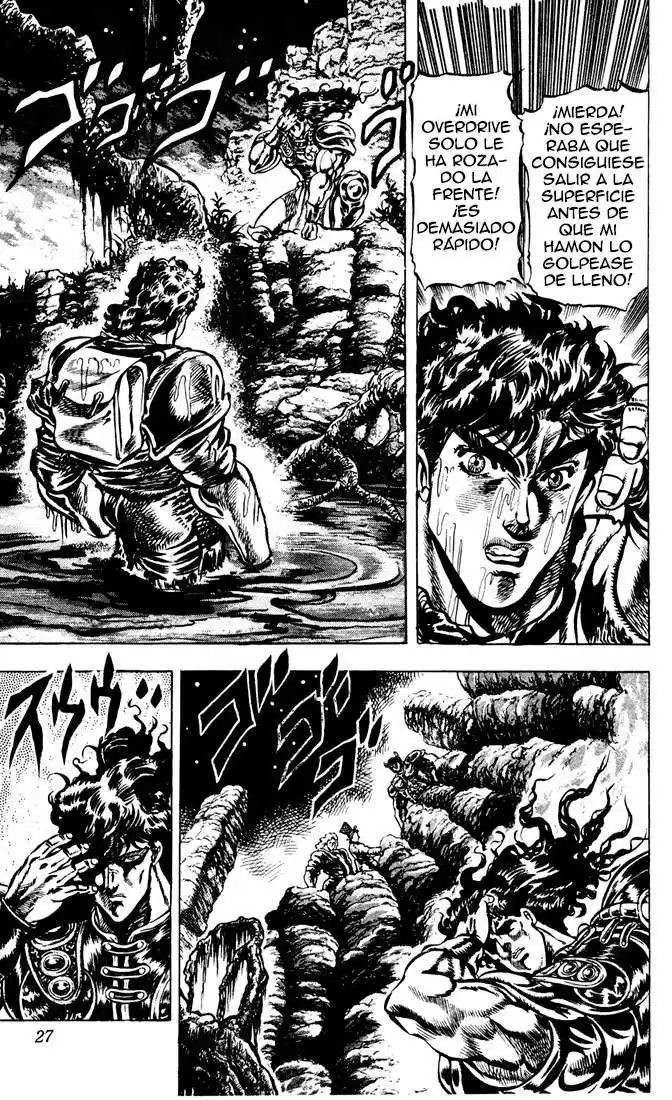 JoJo's Bizarre Adventure Parte 1: Phantom Blood Capitulo 29: Tarkus y el Caballero Oscuro Bruford, Parte 4 página 2