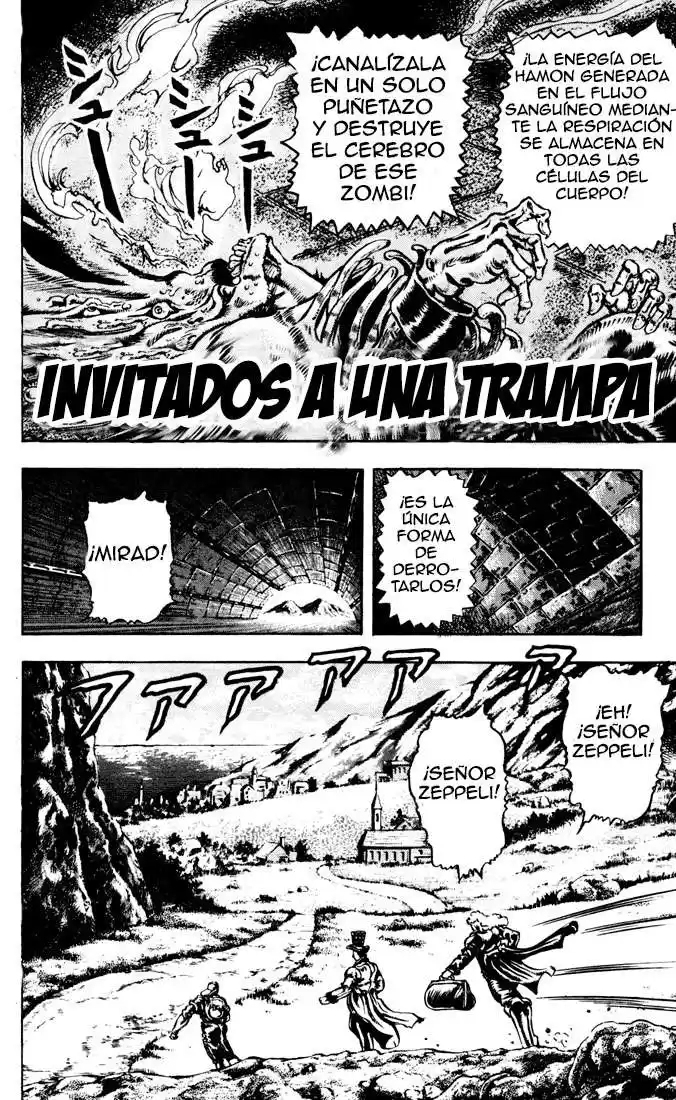 JoJo's Bizarre Adventure Parte 1: Phantom Blood Capitulo 24: Hamon Overdrive, Parte 2 página 1