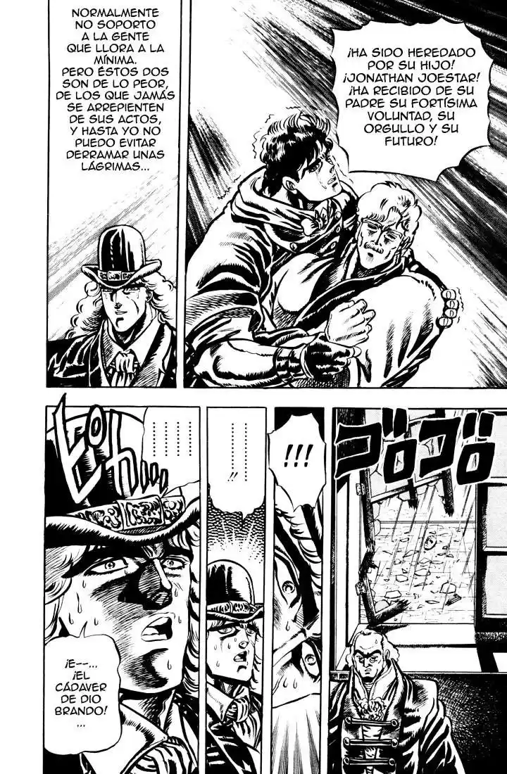 JoJo's Bizarre Adventure Parte 1: Phantom Blood Capitulo 12: Juventud con Dio, Parte 1 página 16