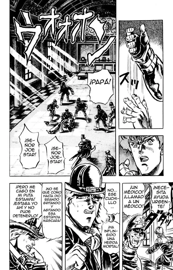 JoJo's Bizarre Adventure Parte 1: Phantom Blood Capitulo 12: Juventud con Dio, Parte 1 página 6