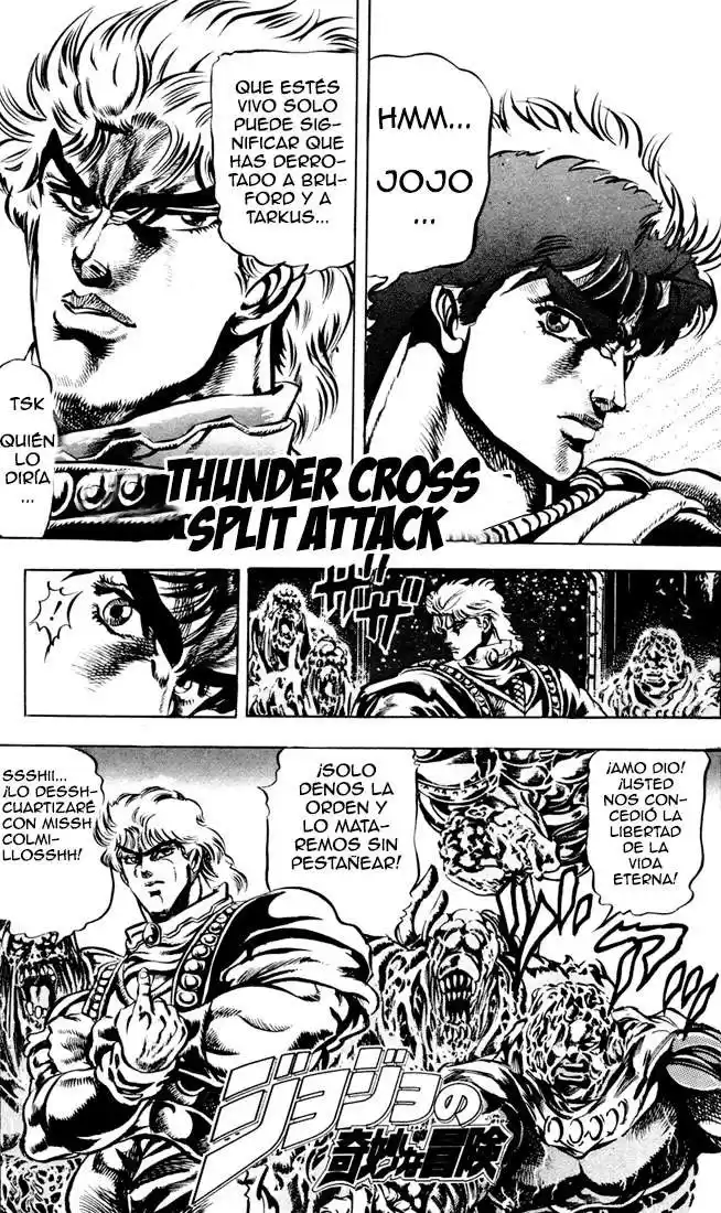 JoJo's Bizarre Adventure Parte 1: Phantom Blood Capitulo 38: El Trío de una Tierra Lejana, Parte 3 página 4