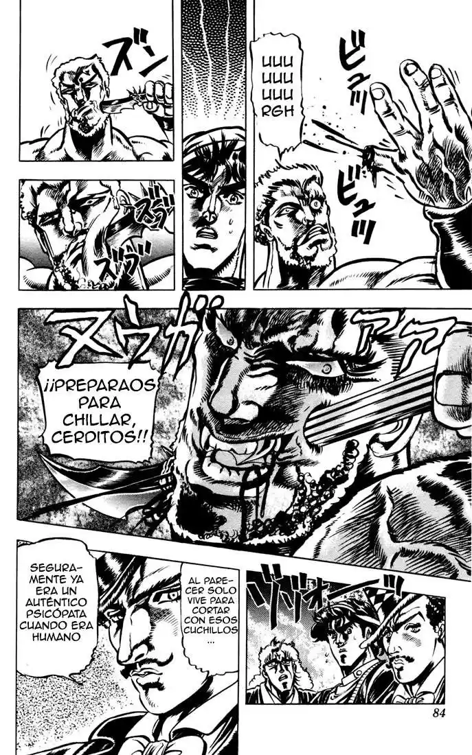 JoJo's Bizarre Adventure Parte 1: Phantom Blood Capitulo 22: Jack el Destripador y Zeppeli el Excéntrico, Parte 5 página 3