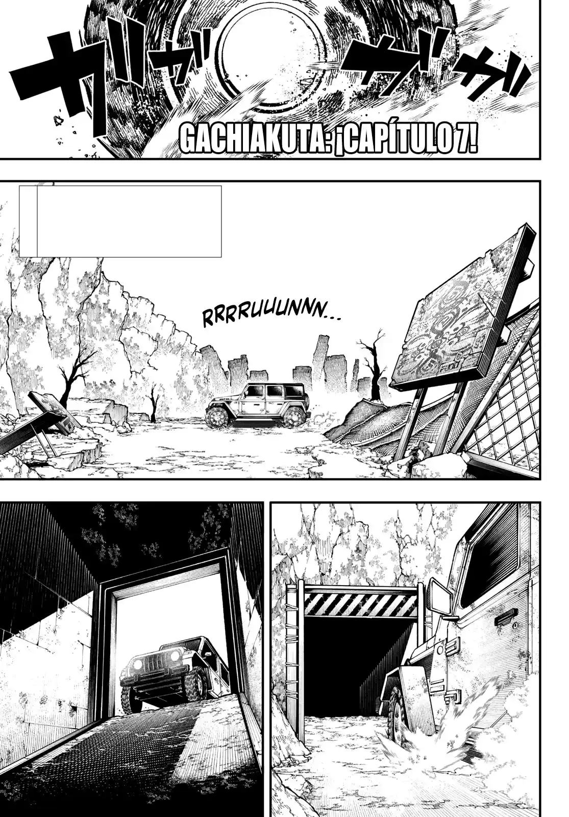 Gachiakuta Capitulo 7: El Cuartel General de los Conserjes página 1