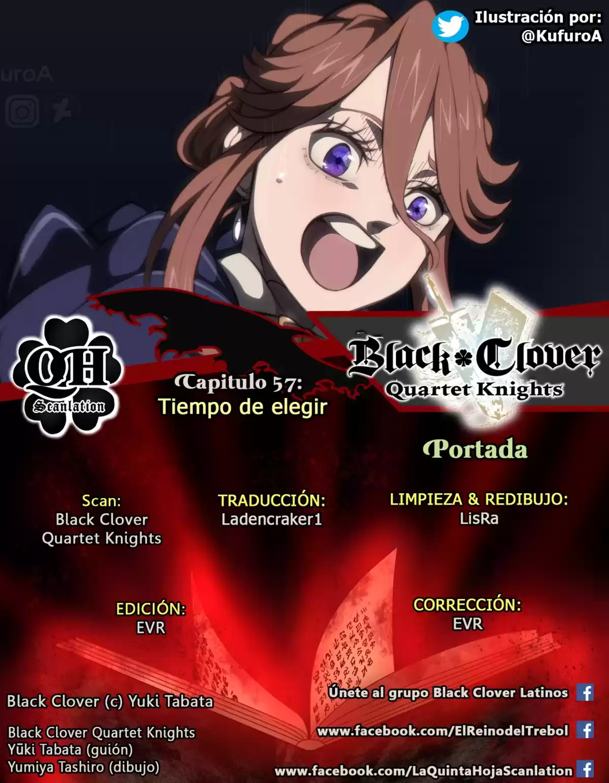 Black Clover: Quartet Knights Capitulo 57: Tiempo de elegir página 1