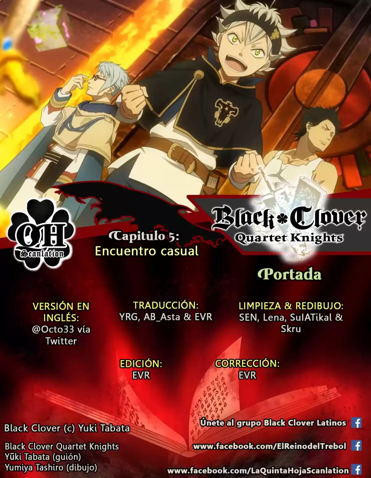 Black Clover: Quartet Knights Capitulo 5: Encuentro Casual página 1