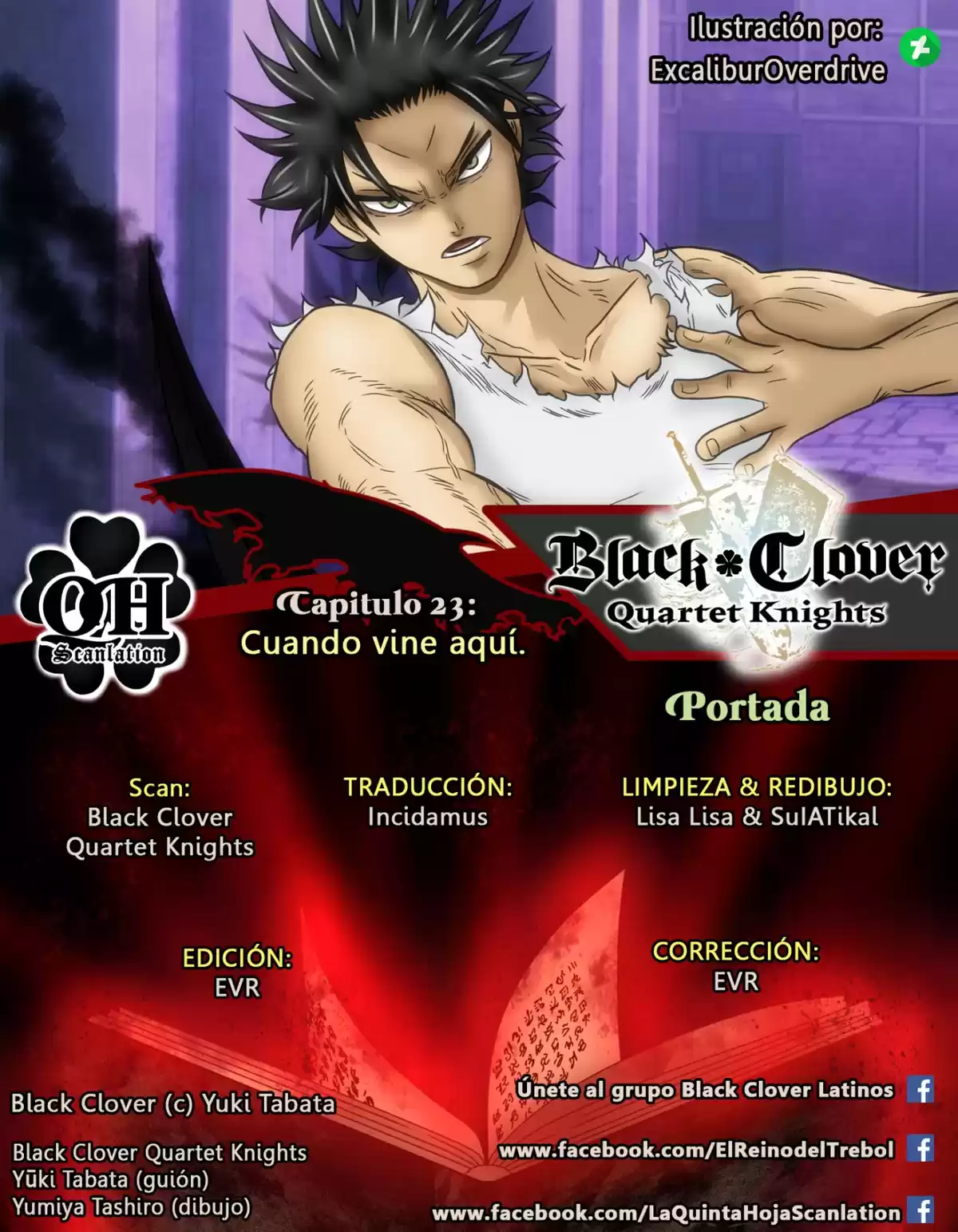 Black Clover: Quartet Knights Capitulo 23: Cuando vine aquí página 1