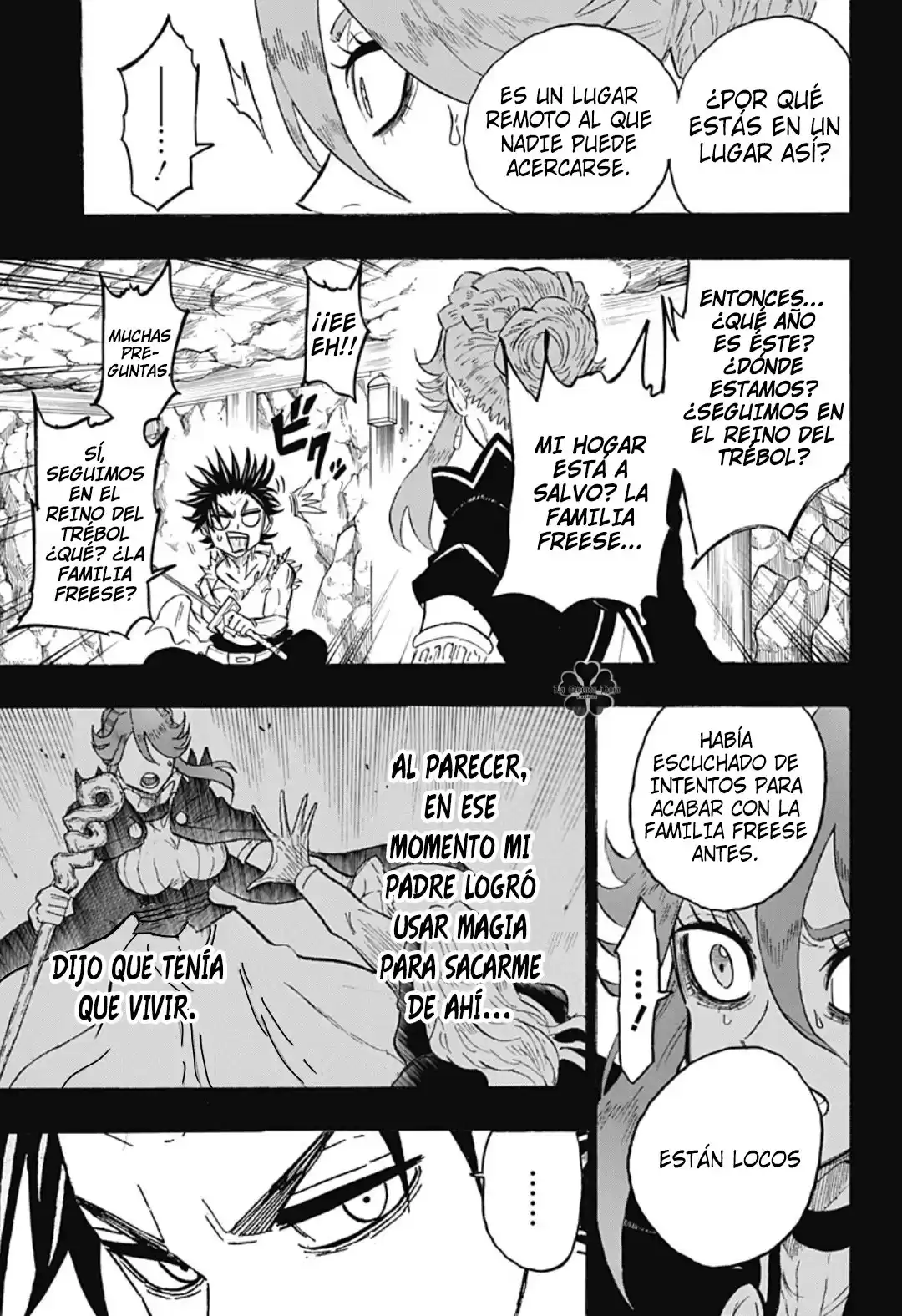 Black Clover: Quartet Knights Capitulo 60: Encuentro y... página 6